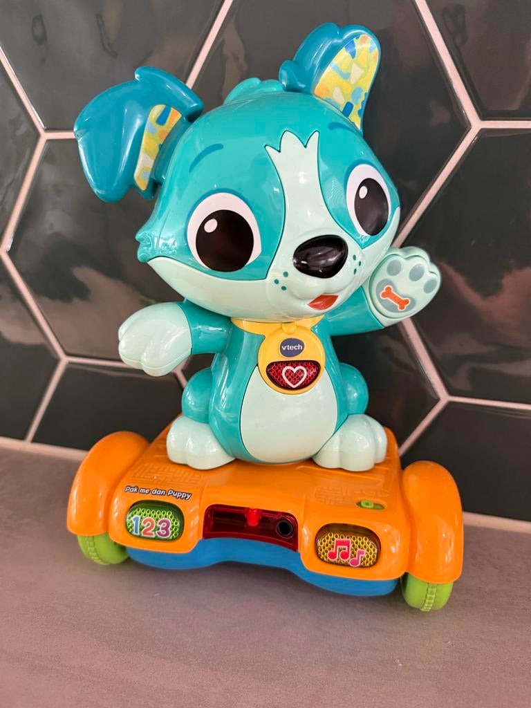 VTech Pak Me Dan Puppy - Interactief Speelgoed, Ophalen of Verzenden, Zo goed als nieuw, 6 maanden tot 2 jaar