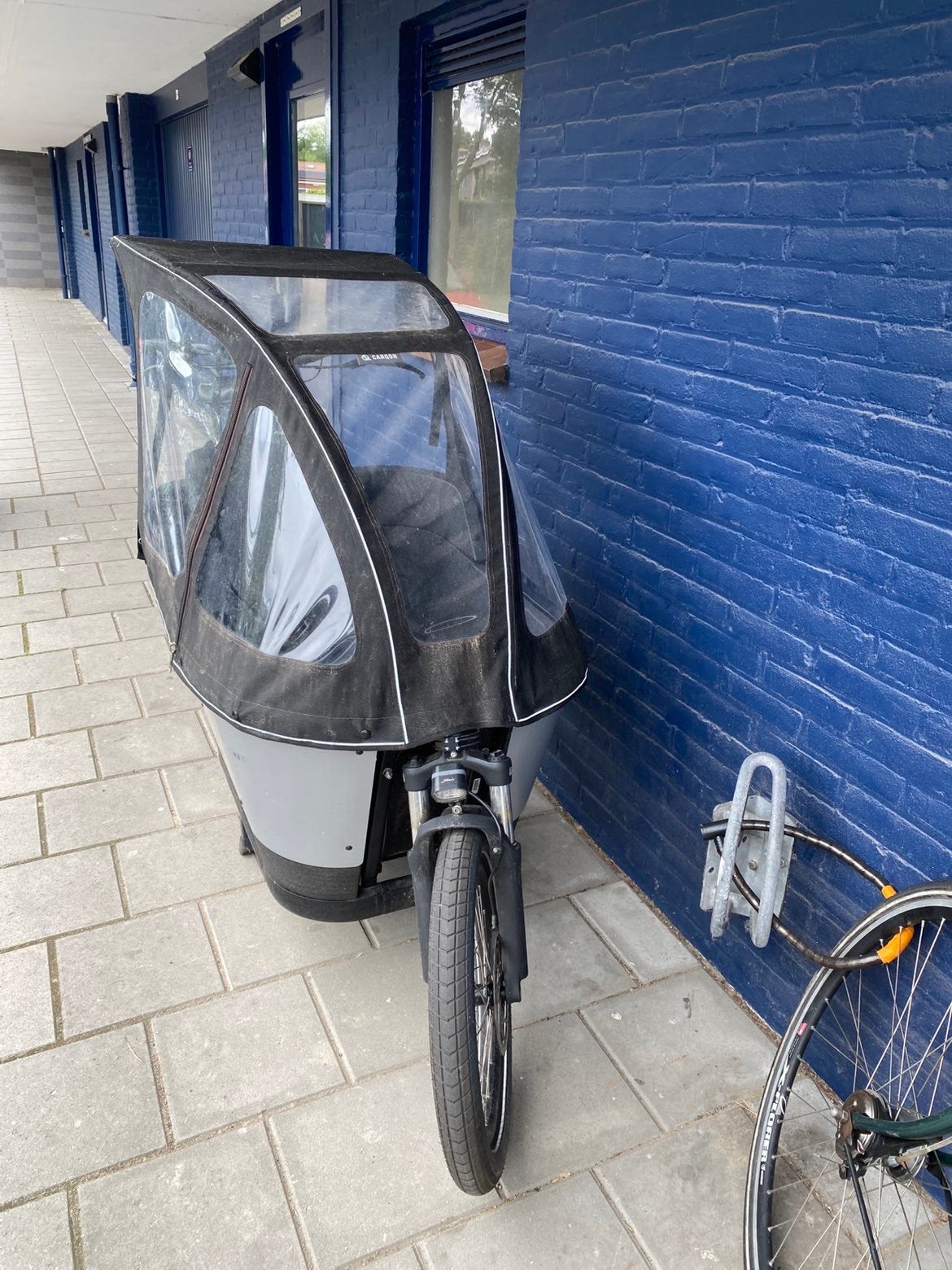Carqon cruise bakfiets, Overige merken, Huif, 3 kinderen, Ophalen of Verzenden