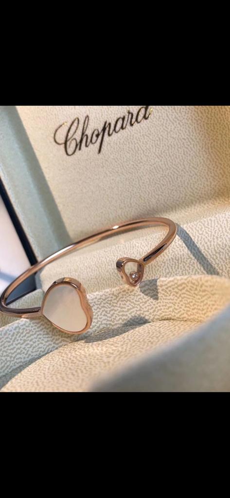 Chopard Happy Hearts armband, Sieraden, Tassen en Uiterlijk, Armbanden, Ophalen of Verzenden, Nieuw, Goud