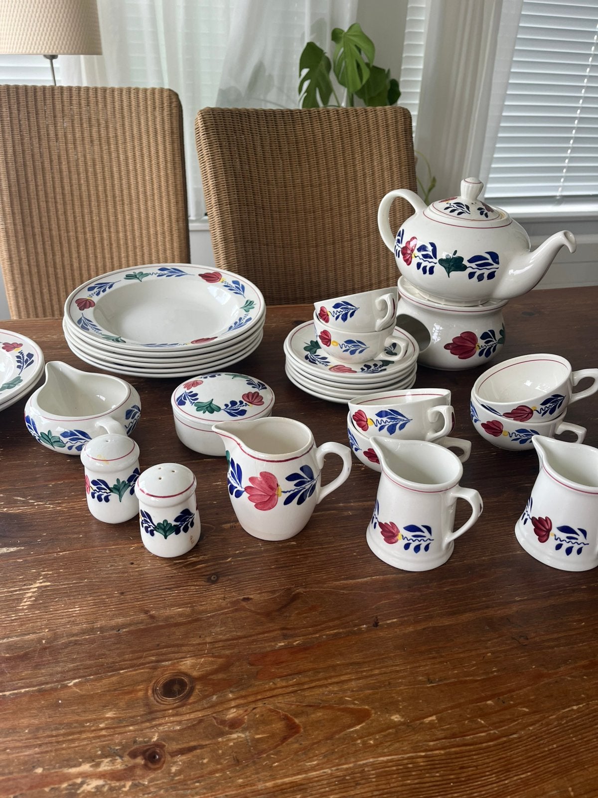 Boerenbont, Antiek en Kunst, Antiek | Servies compleet, Ophalen