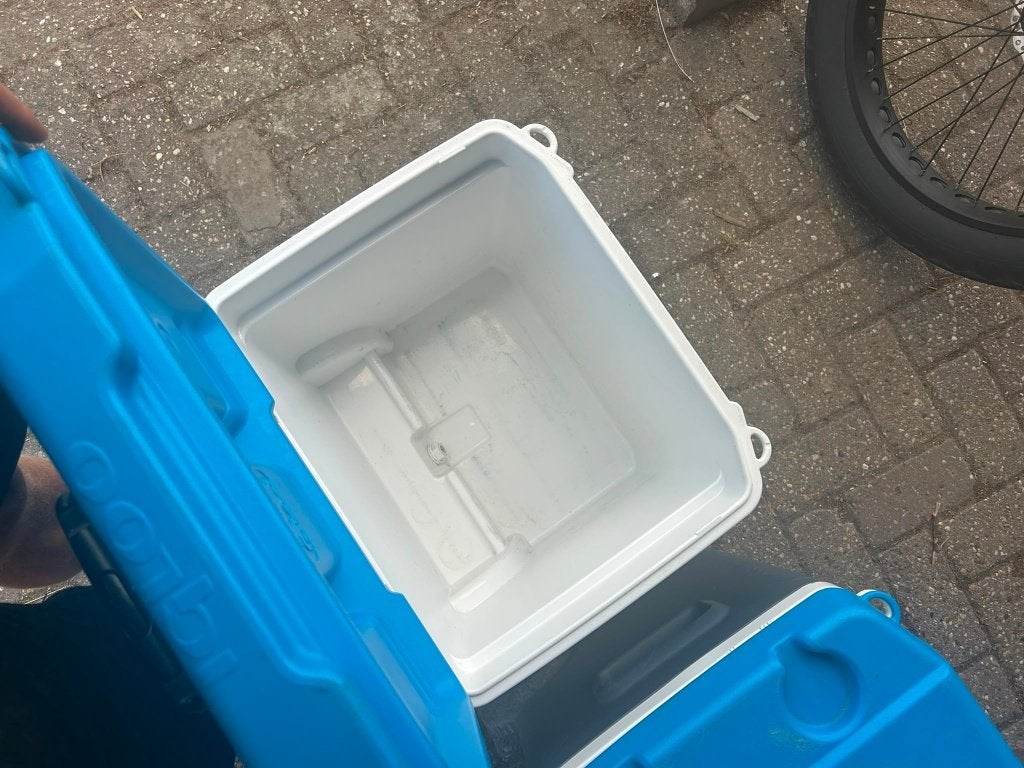 4 koelboxen, Ophalen, Gebruikt, Koelbox, Koelelement