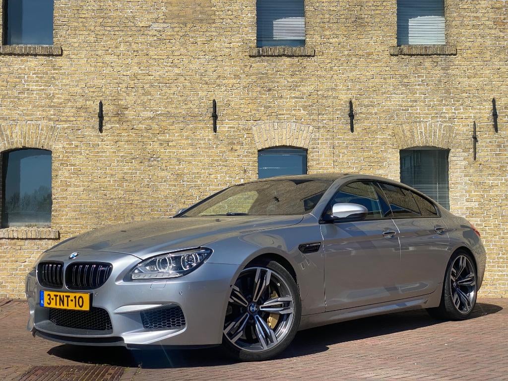 BMW M6 Gran Coupé Comp | Indiv Pure Metal Silver | NL-auto|, Automaat, Achterwielaandrijving, 8 cilinders, 4395 cc