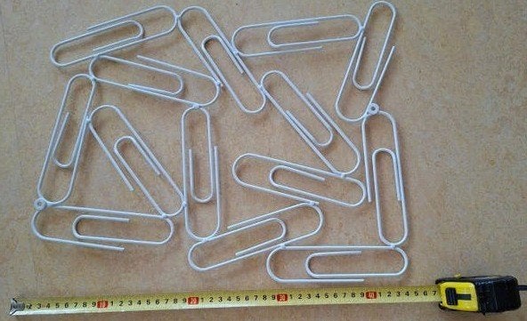 Vintage paperclip memobord, Ophalen of Verzenden