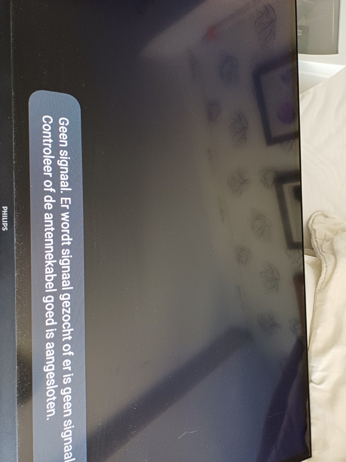 Stevige standaard met Philips tv, Ophalen, 50 Hz, Philips