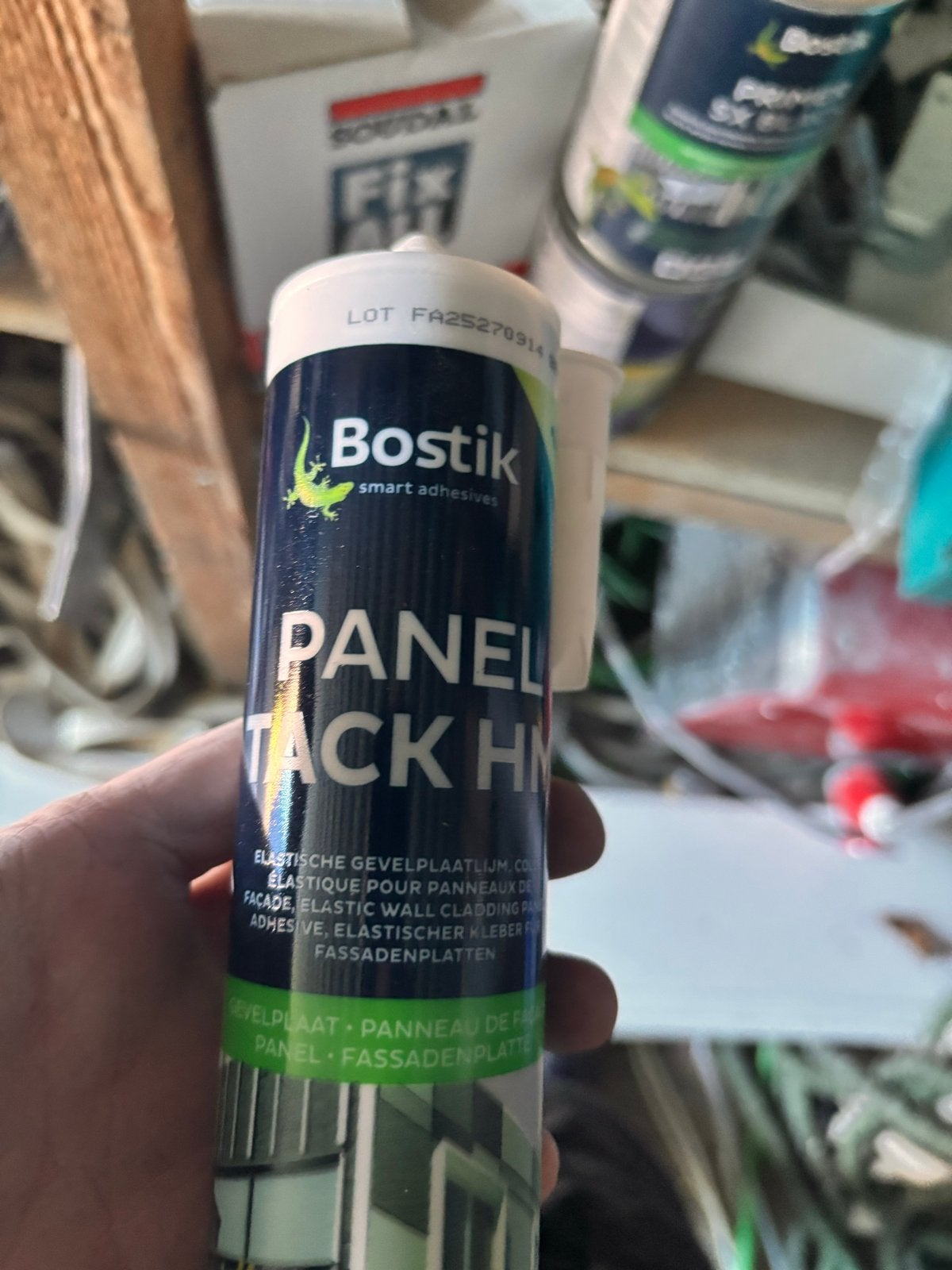 Bostik Panel Tack HM inclusief primer, Doe-het-zelf en Verbouw, Schildersmaterialen, Nieuw, Overige typen, Ophalen of Verzenden