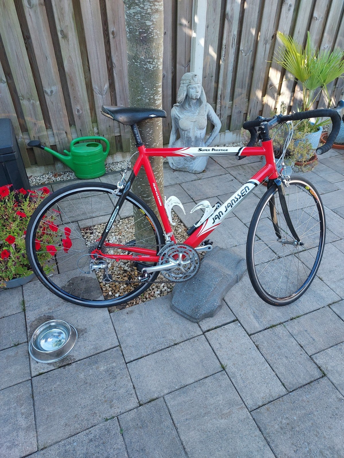 Prachtige Jan Janssen racefiets, Overige merken, Aluminium, Ophalen of Verzenden, 57 tot 61 cm