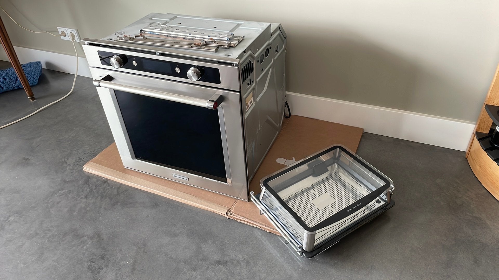 KitchenAid Inbouw Heteluchtoven — moeten worden gerepareerd, Ophalen, Hete lucht, 60 cm of meer, Heteluchtoven