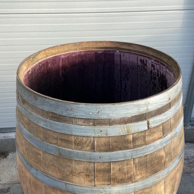 Eikenhouten wijnvat 500 liter dompelbad, ijsbad, Tuin en Terras, Regentonnen, Niet ingevuld, 150 liter of meer, Niet ingevuld