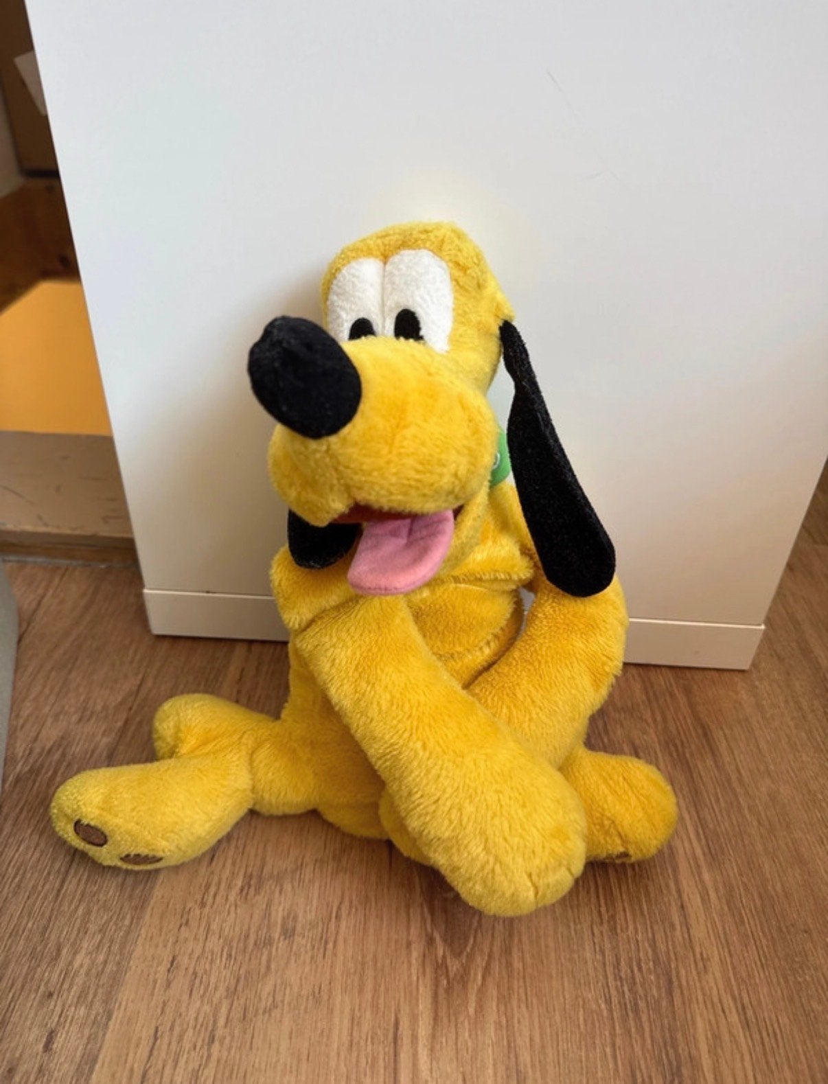 Disney Store Pluto knuffel vintage, Ophalen, Disney, Disney, Geel