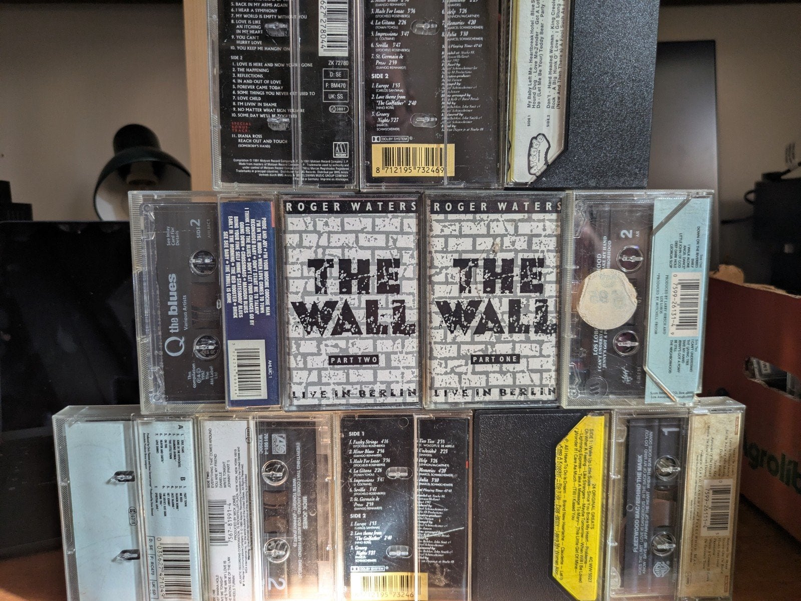 The Wall !! Roger Waters deel 1 en 2, Cd's en Dvd's, Gebruikt, 2 t/m 25 bandjes, Ophalen of Verzenden, Voorbespeeld