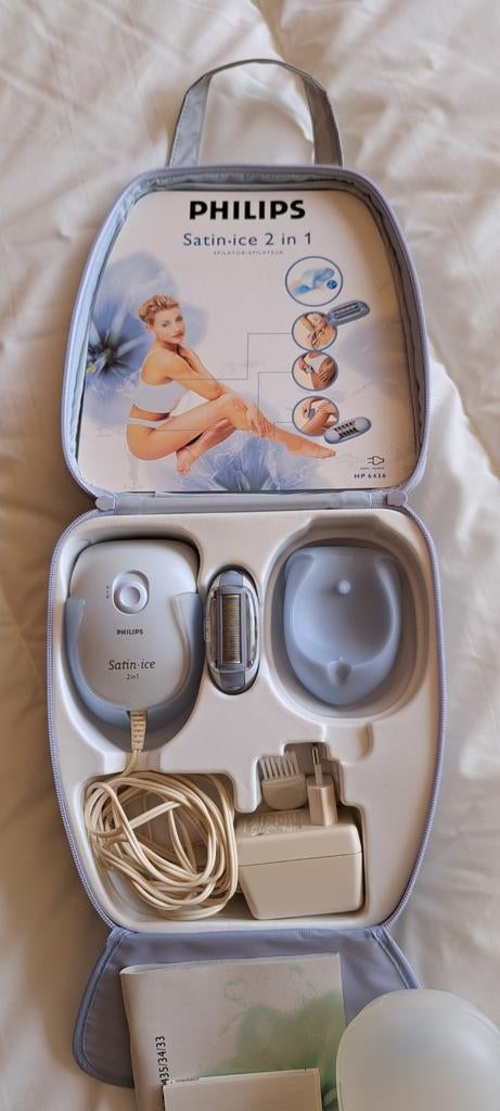 Philips satin ice 2 in 1 epilator, Ophalen of Verzenden, Nieuw, Scheren en Epileren