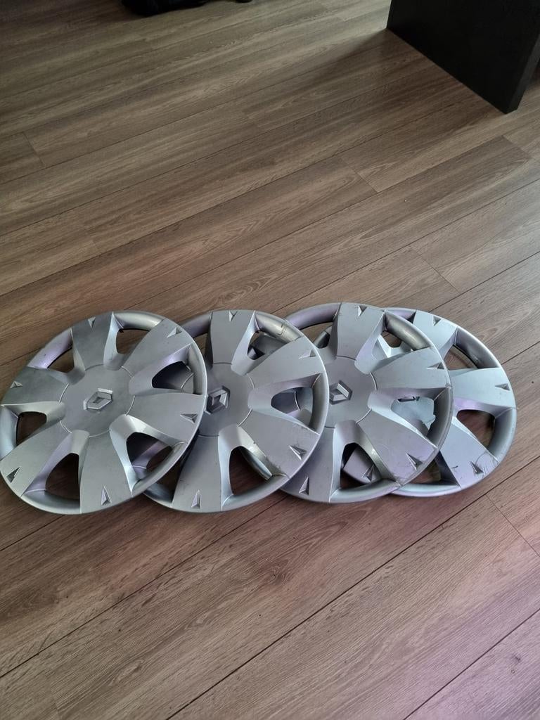 Set wieldoppen 16 inch - Renault (4 stuks), Ophalen of Verzenden, Gebruikt
