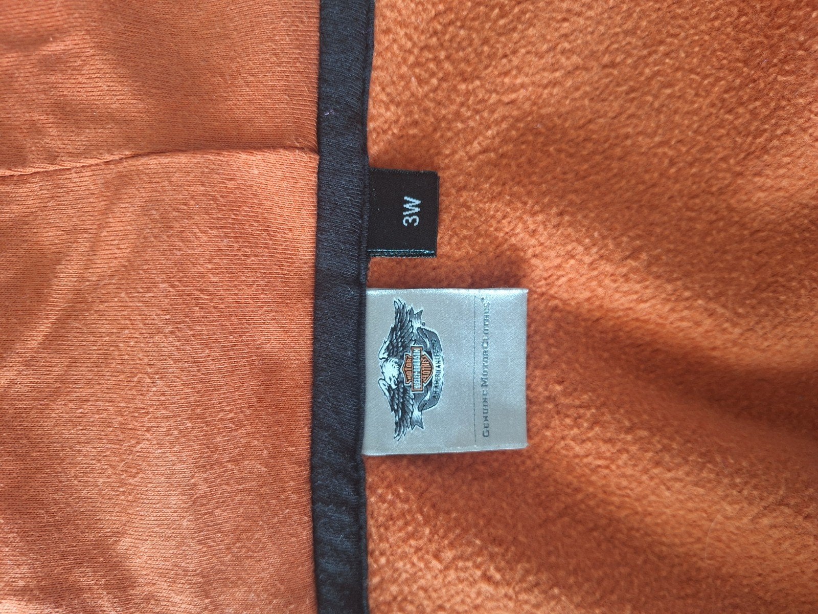 Harley-Davidson Hoodie - Zwart, Oranje, Wit, Kleding | Heren, Ophalen of Verzenden, Zo goed als nieuw, Harley-Davidson