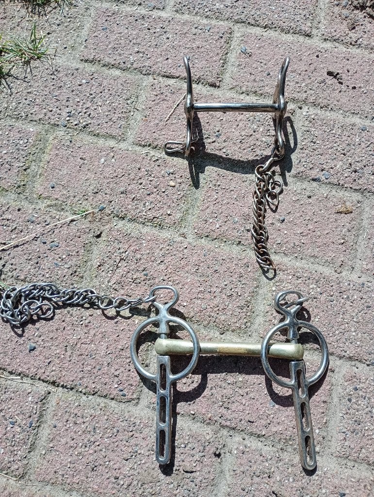 Menbitten, Dieren en Toebehoren, Gebruikt, Overige disciplines, Ophalen of Verzenden, Bit