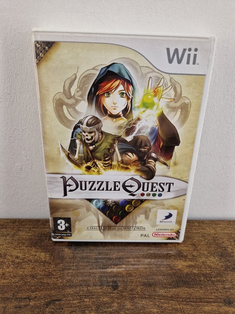 Puzzle quest challenge of the warlords Nintendo Wii, Spelcomputers en Games, Games | Nintendo Wii, Puzzel en Educatief, Gebruikt