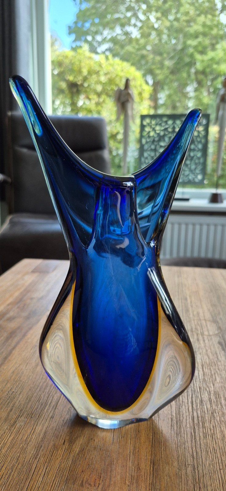 Murano Sommerso vaas, Ophalen of Verzenden