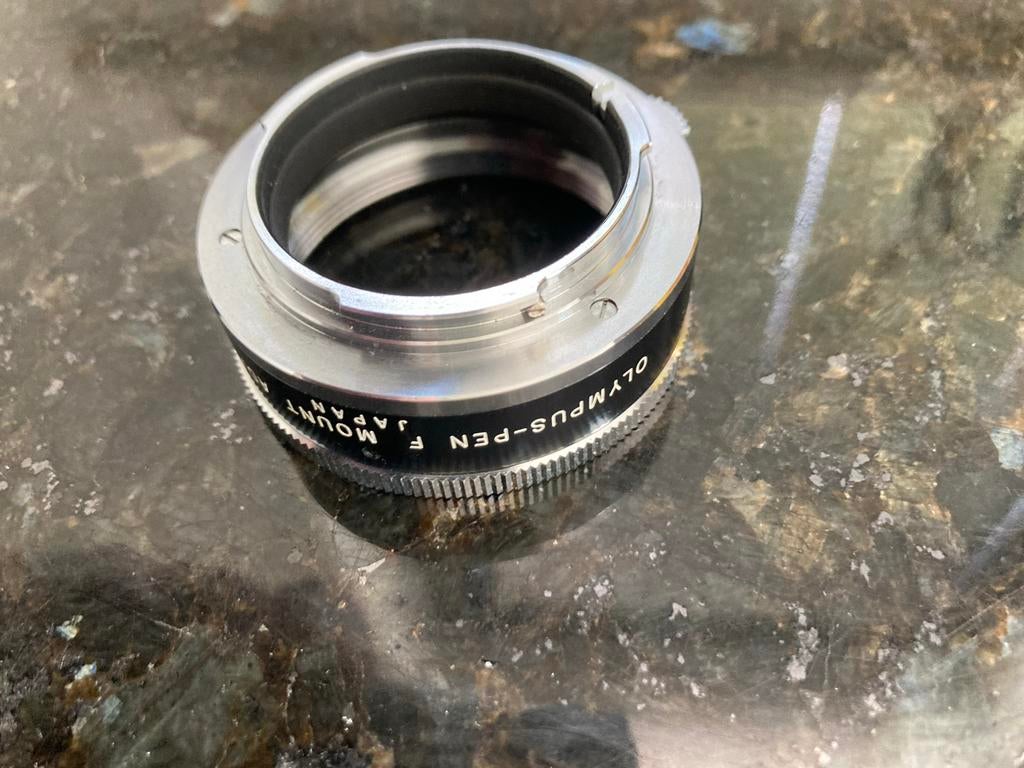Olympus-Pen F Mount Adaptor P - Japan, Ophalen of Verzenden, Gebruikt