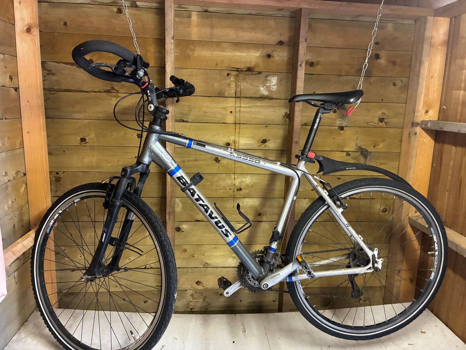 Batavus sportieve hybride sportfiets 26/28inch wielen, Fietsen en Brommers, Ophalen, Gebruikt, 10 tot 15 versnellingen, Velgrem