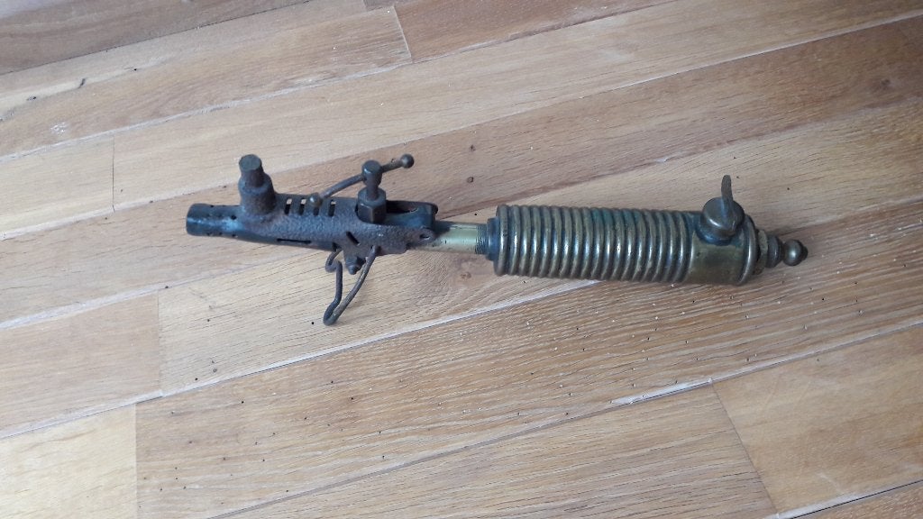KOPEREN ANTIEKE SOLDEERBOUT, Ophalen