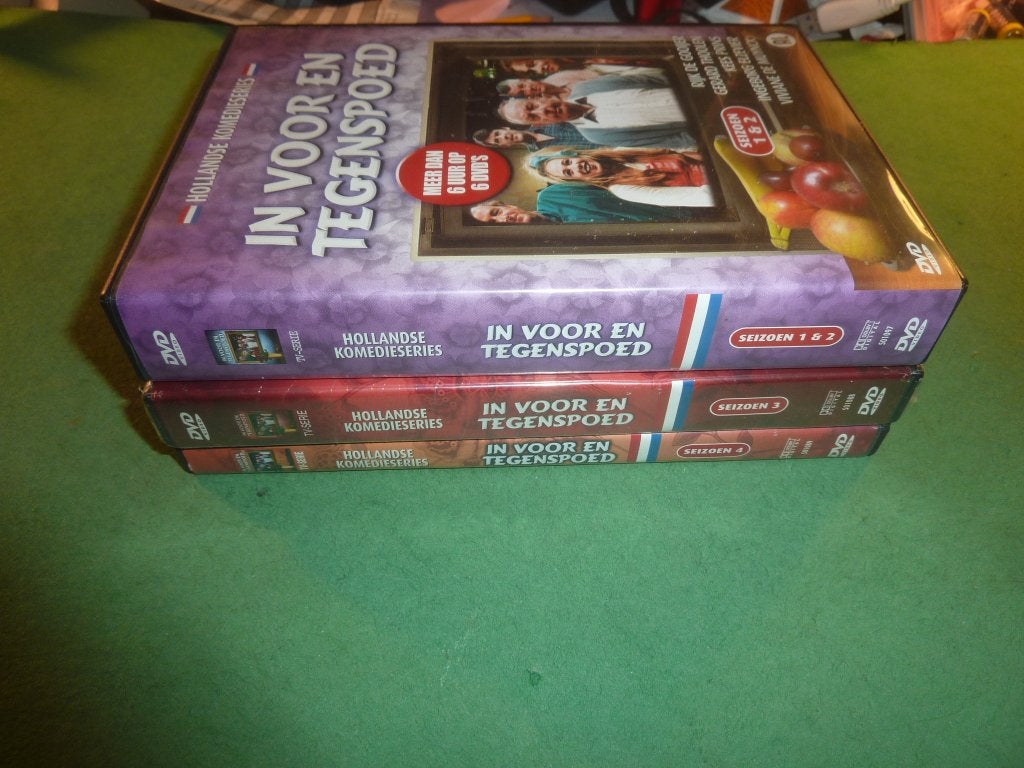 In voor en tegenspoed Complete serie 1 t/m 4 Rijk de Gooyer, Alle leeftijden, Verzenden, Zo goed als nieuw, Komedie