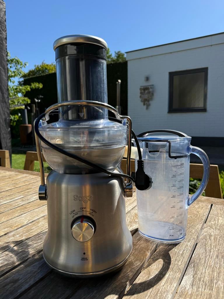 Sage sapcentrifuge - krachtige juicer voor verse sappen, Witgoed en Apparatuur, Juicers, Zo goed als nieuw, Sapcentrifuge, Elektrisch
