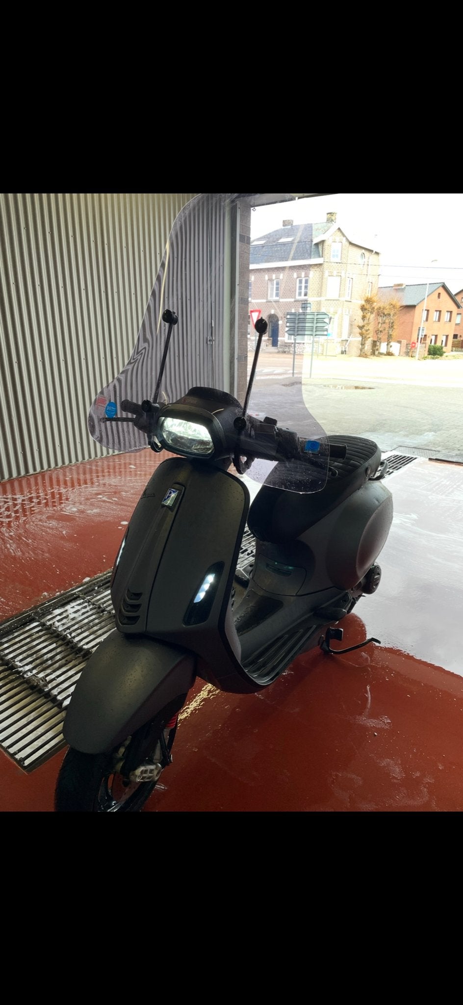 Vespa Sprint Mat Grijs malossi ecu, Fietsen en Brommers, Ophalen, Overige modellen, Zo goed als nieuw, Benzine