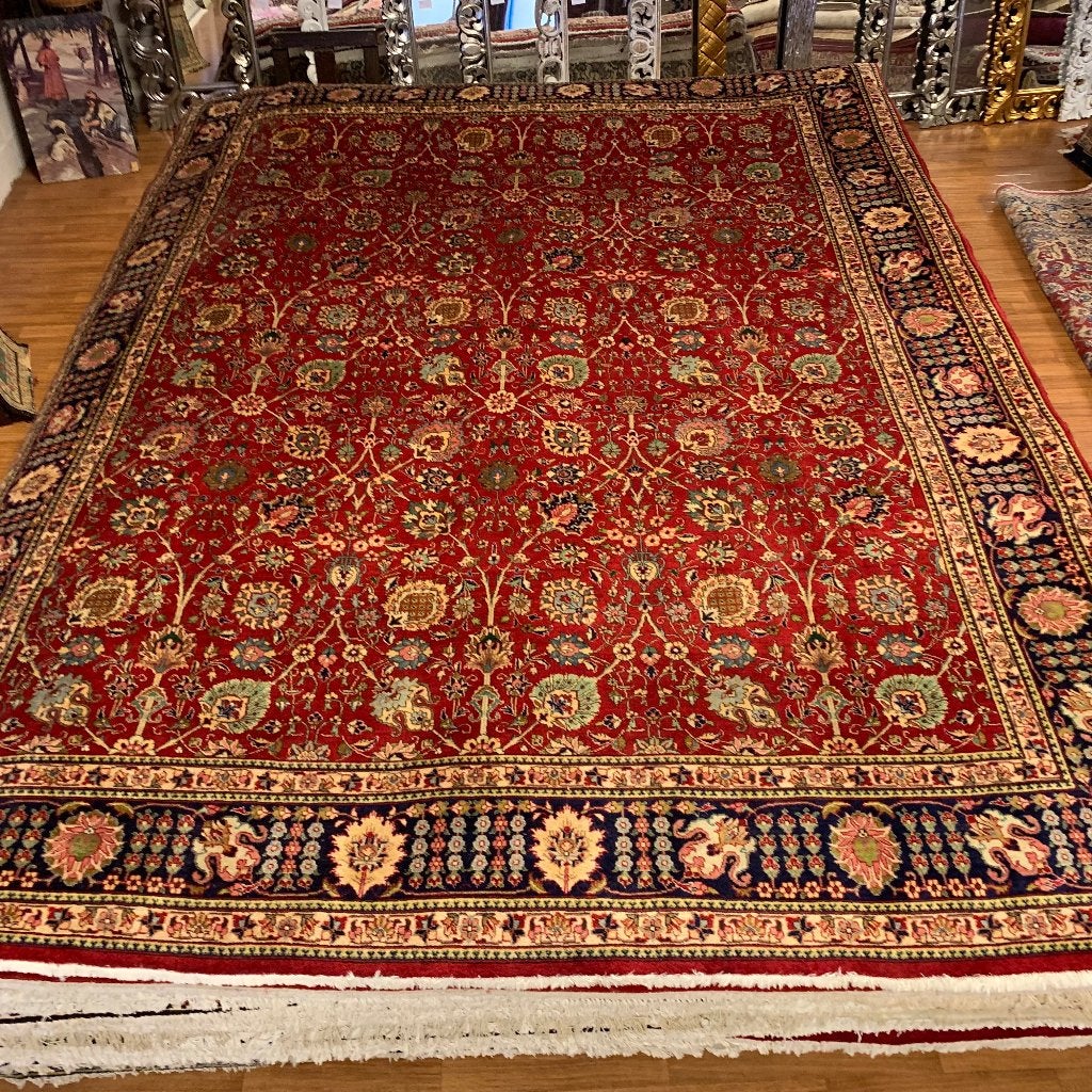 perzisch tapijt tabriz vloerkleed 397 x 300 - Gratis bezorgd, TTM Wonen, Meubels – (Perzische) Tapijten en Woonaccessoires, Taag 63, 2491 CS, Den Haag (Forepark)
