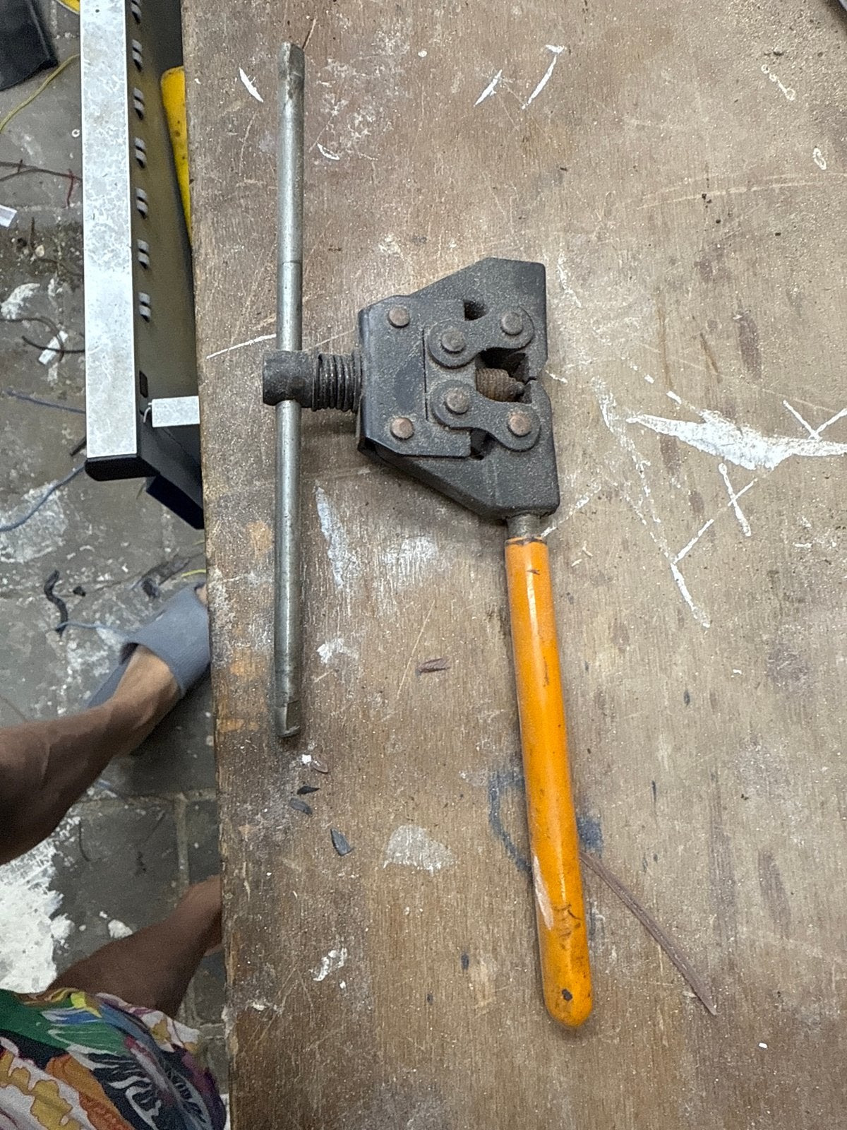 motorfietskettingpons gereedschap, Fietsen en Brommers, Ophalen of Verzenden, Gebruikt, Kettinggereedschap