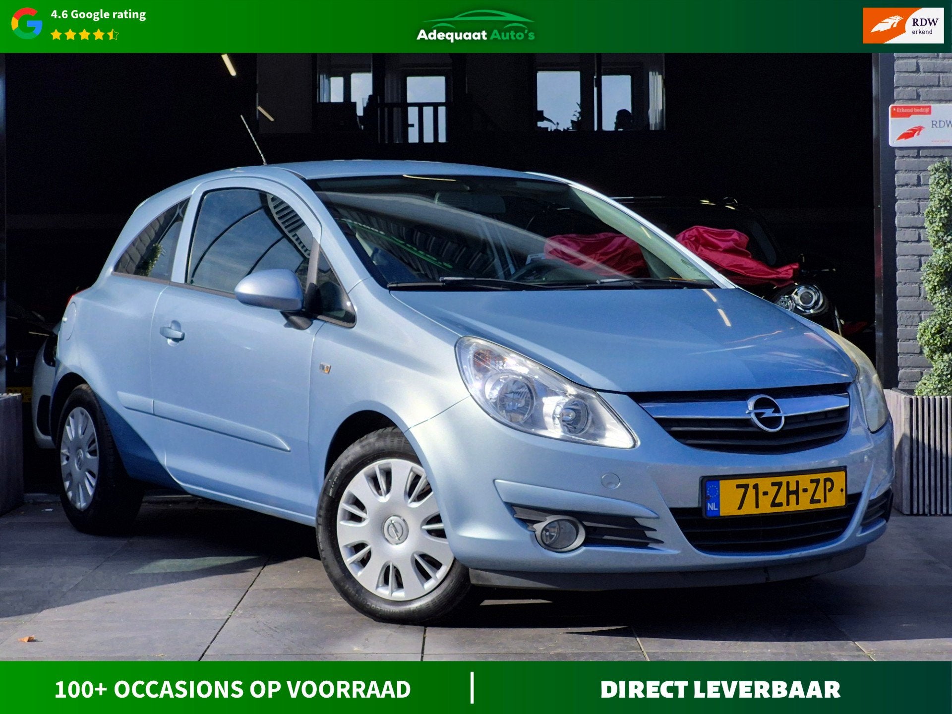 Opel Corsa 1.2-16VEnjoy|2e eig|NAP|Cruise|Airco|El.Ramen|APK, Auto's, Voorwielaandrijving, Met garantie (alle), Blauw, 1229 cc