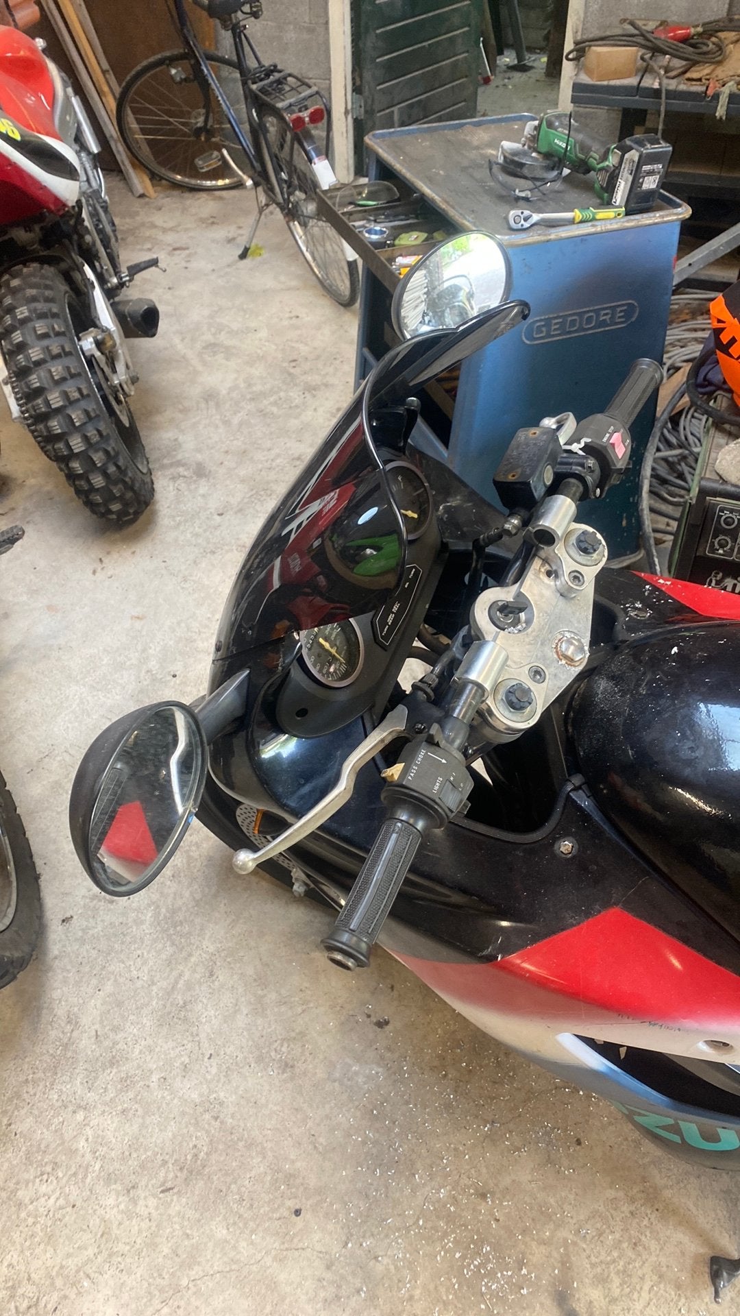 Spiegels suzuki gsxf 1996, Ophalen of Verzenden