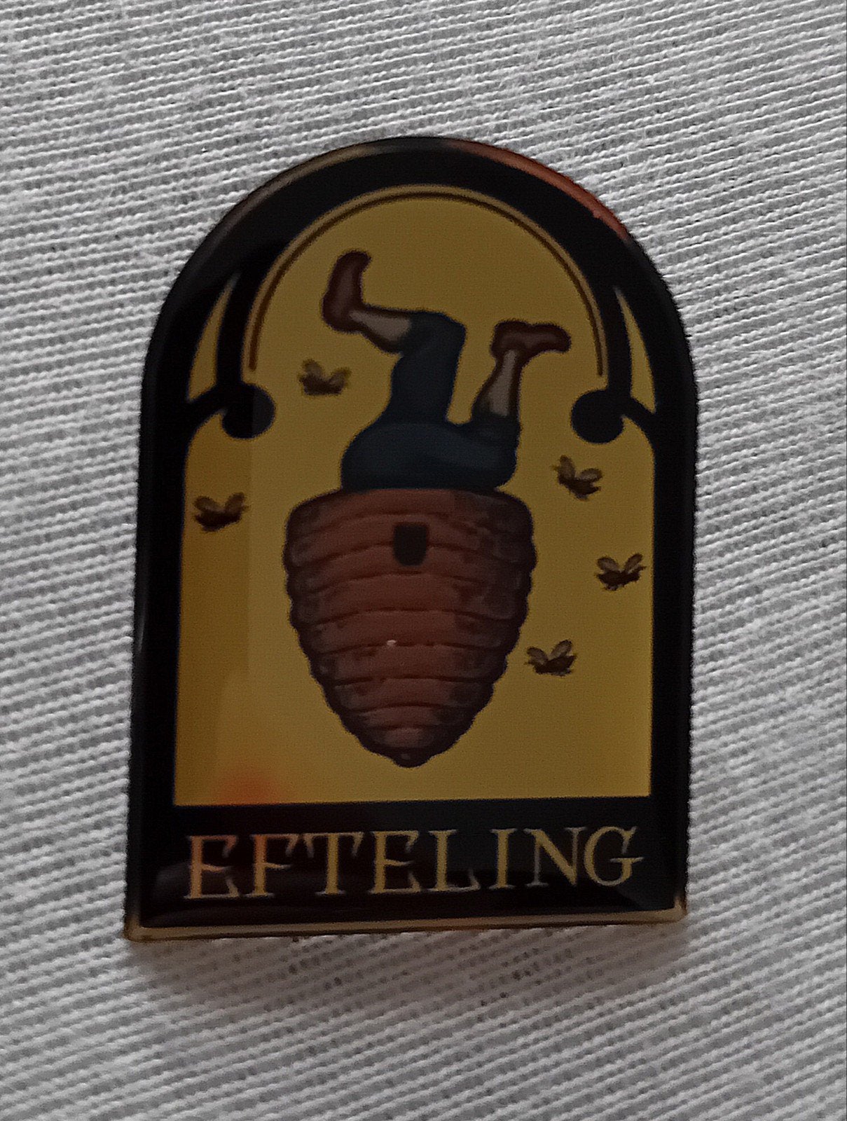 Efteling Smidje Pin - De Soete Inval, Verzamelen, Efteling, Ophalen of Verzenden, Nieuw, Button of Speldje
