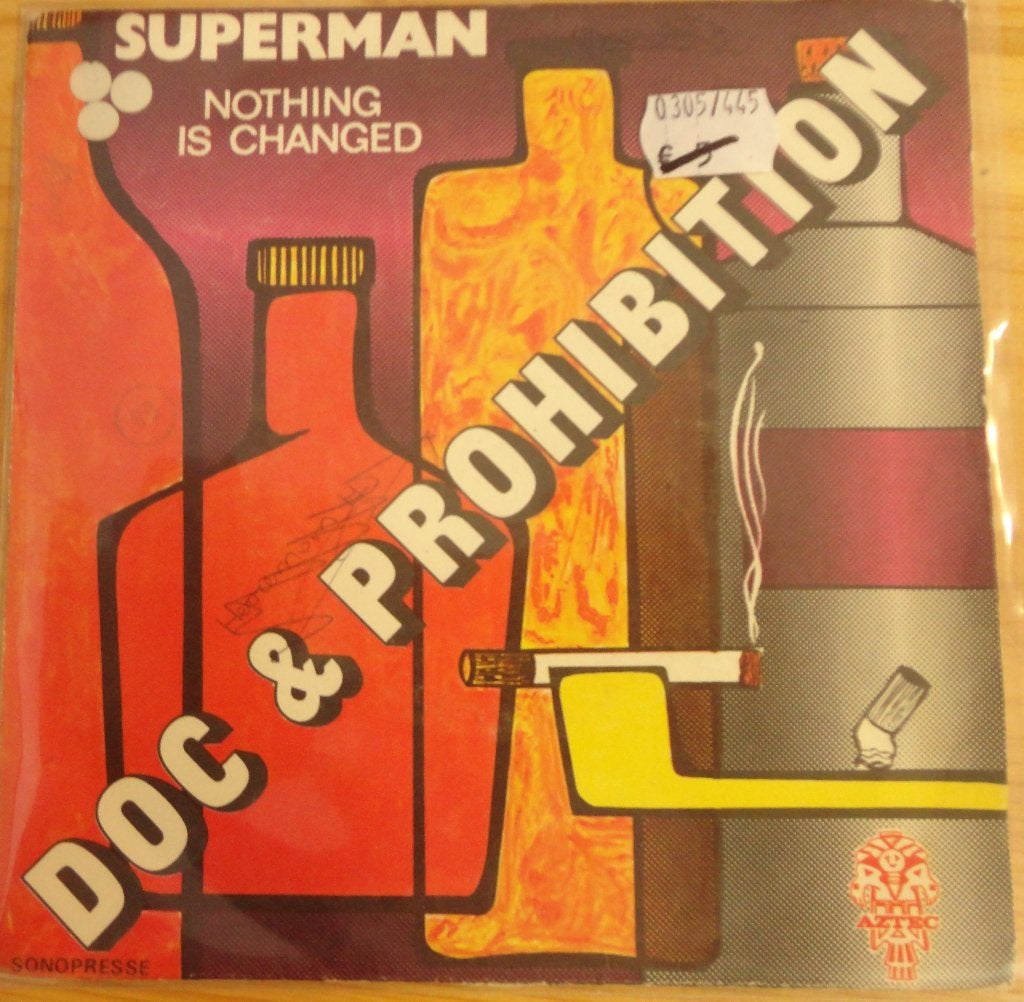 Doc and Prohibition > Superman, Ophalen of Verzenden, Gebruikt, 7 inch, Pop