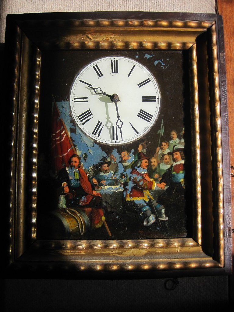 Schilderij Klokje, Ophalen of Verzenden