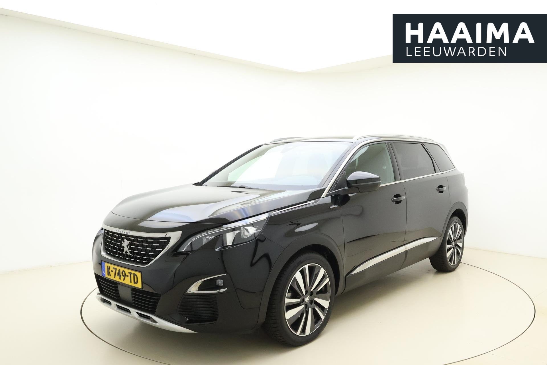 Peugeot 5008 1.2 PureTech GT-Line Avantage 130 PK | Automaat, Gebruikt, 1199 cc, Parkeersensor, Zwart