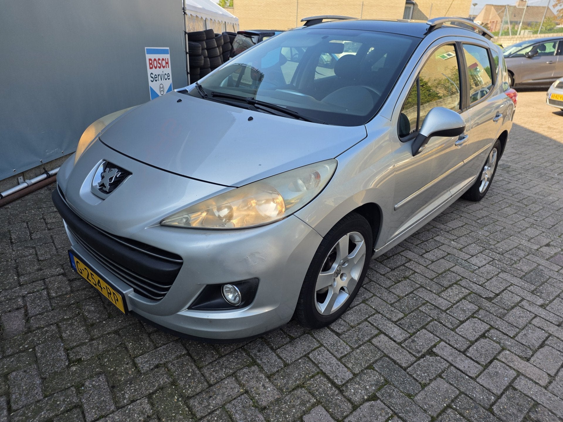 Peugeot 207 SW 1.6 VTi XS Panoramadak LM CV (bj 2010), Auto's, Euro 5, Stof, Gebruikt, Zwart