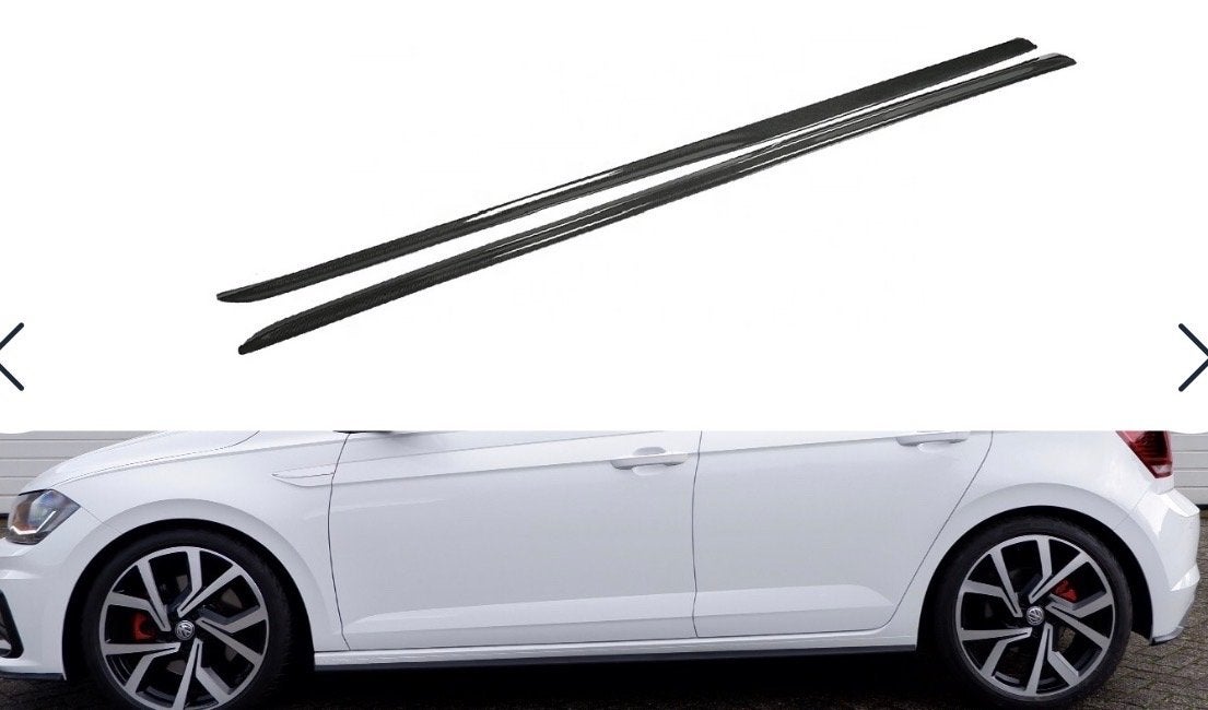 Side skirts voor Volkswagen Polo (2017-heden), Auto-onderdelen, Carrosserie en Plaatwerk, Ophalen, Nieuw, Volkswagen
