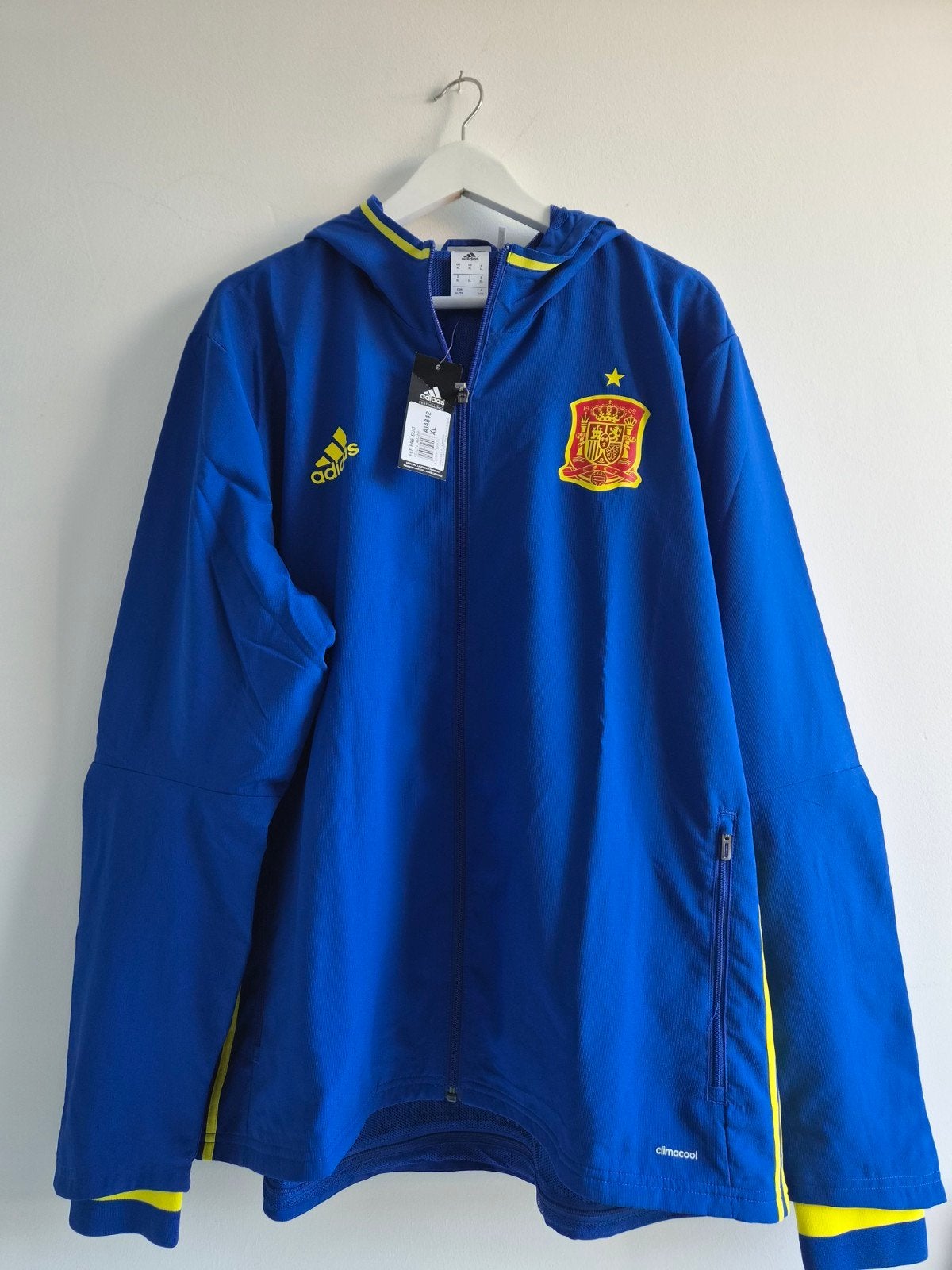 Nieuw Adidas Spanje Trainingspak XL - Origineel FEF, Blauw, Ophalen of Verzenden, Adidas, Voetbal