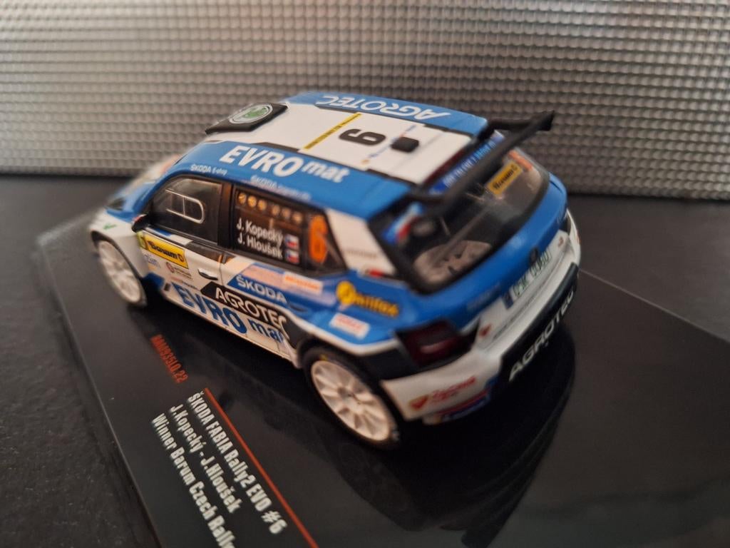 Skoda Fabia ZLIN Rally 2 EVO 6 Schaal 1:43, Overige merken, IXO, IXO, Nieuw
