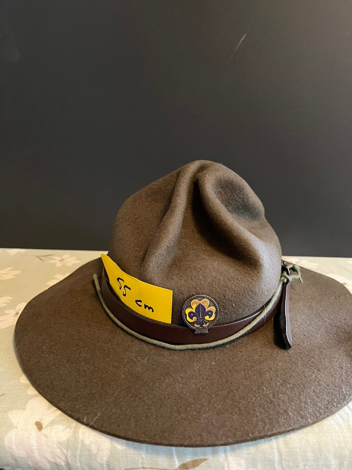 5 scouting hoeden bruin, Ophalen of Verzenden, Gebruikt, Pet, Hoed of Sjaal