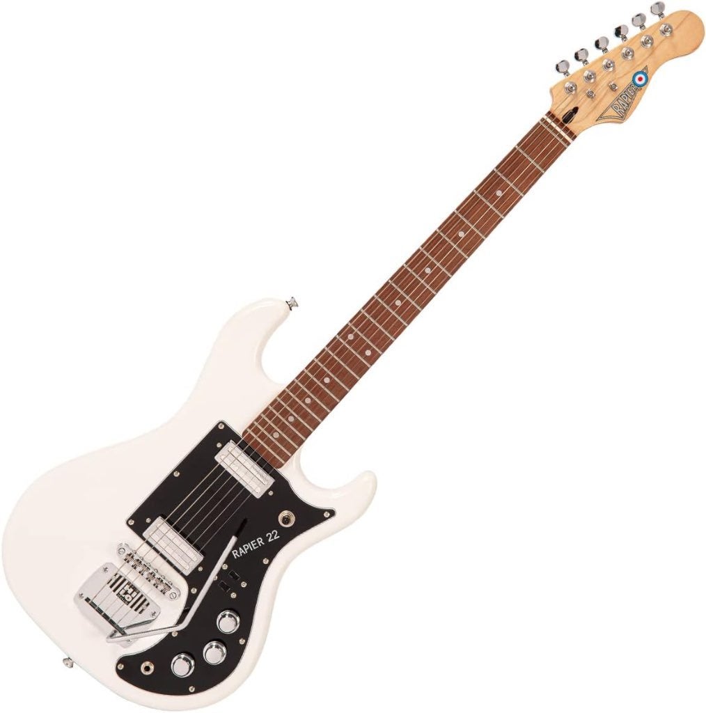 Rapier 22 artic white in staat van nieuw!, Muziek en Instrumenten, Ophalen of Verzenden, Zo goed als nieuw, Solid body, Overige merken