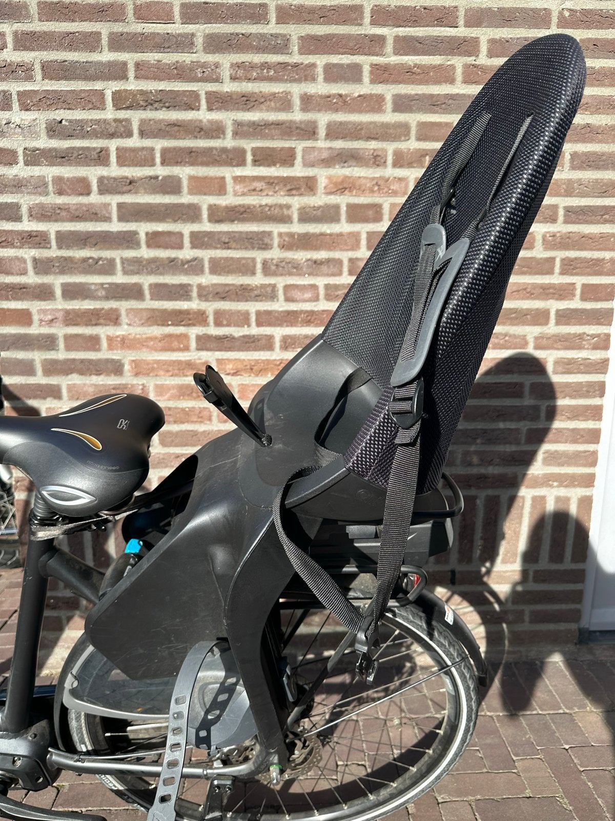 Qibbel Fietszitje Achter, Achterzitje, Ophalen, 15 t/m 25 kg, Gebruikt