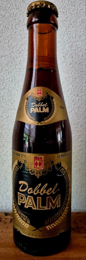 PALM LONDERZEEL volle fles Dobbel bier 1984, Ophalen of Verzenden, Zo goed als nieuw, Flesje(s), Overige merken