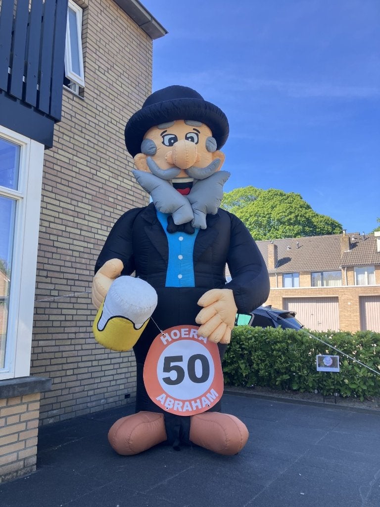 Sarah en Abraham pop te huur €35,-, Ophalen, Nieuw, Abraham of Sarah