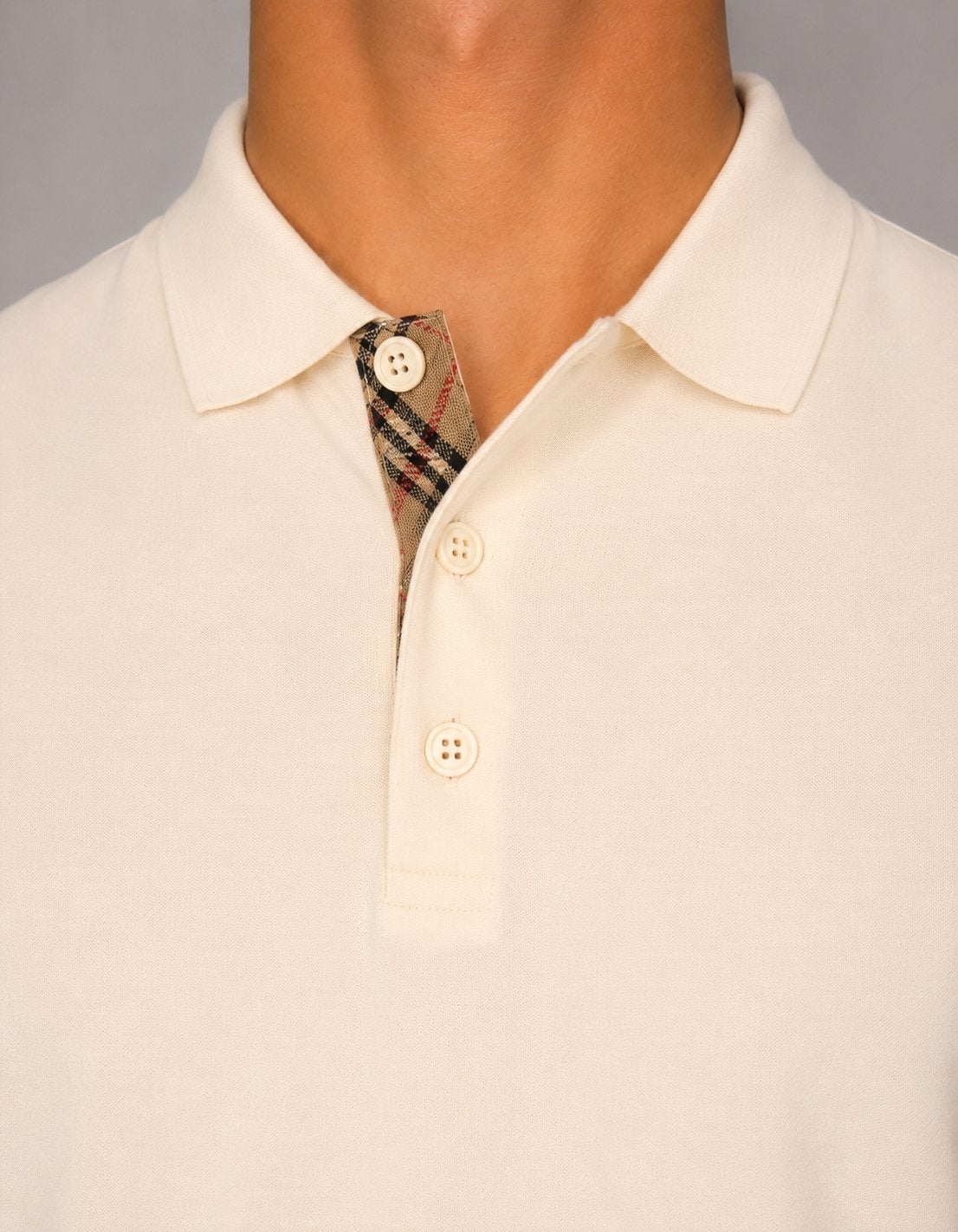 Burberry polo shirt tshirt beige, Kleding | Heren, Polo's, Ophalen of Verzenden, Zo goed als nieuw, Beige