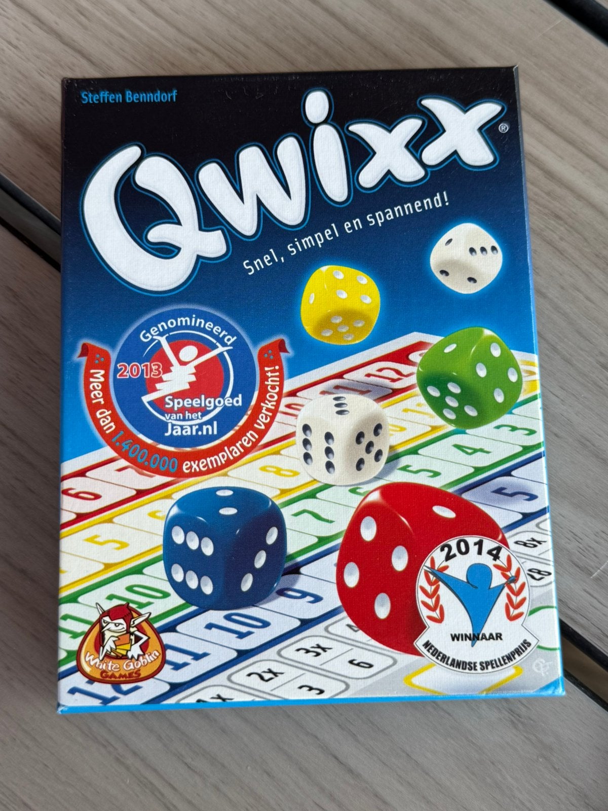 Qwixx, nieuw spel., Drie of vier spelers, Ophalen of Verzenden, Nieuw