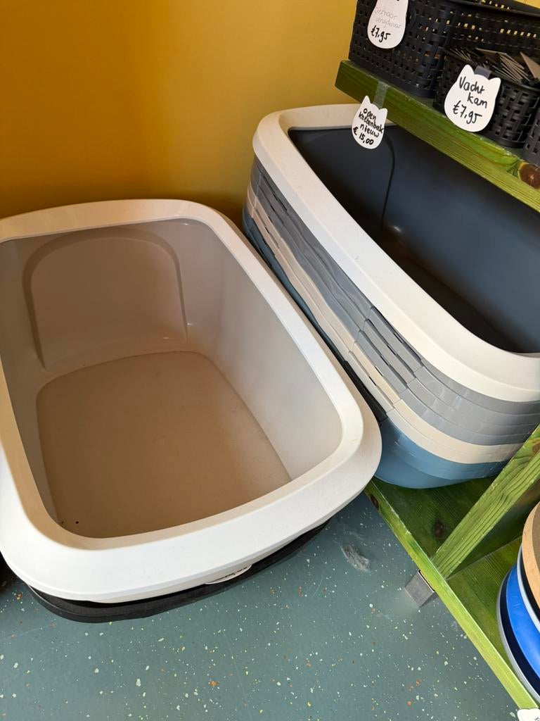 Open kattenbak groot nieuw €15., Ophalen, Nieuw, Open