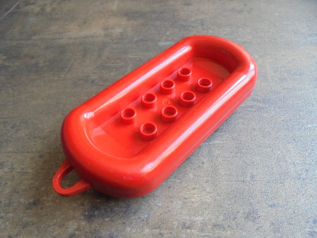 Lego Duplo Rubber Raft (zie foto's) 2, Ophalen of Verzenden, Gebruikt, Losse stenen, Duplo