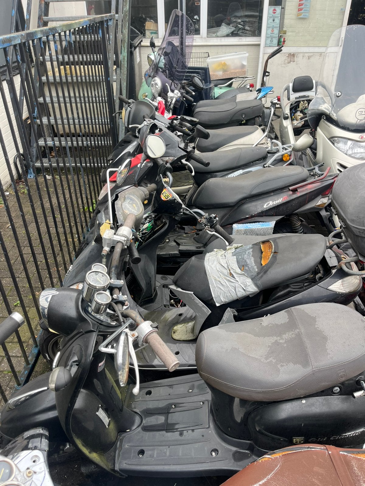 Partij loop/sloop scooters, Ophalen, Zo goed als nieuw, Benzine, Overige modellen