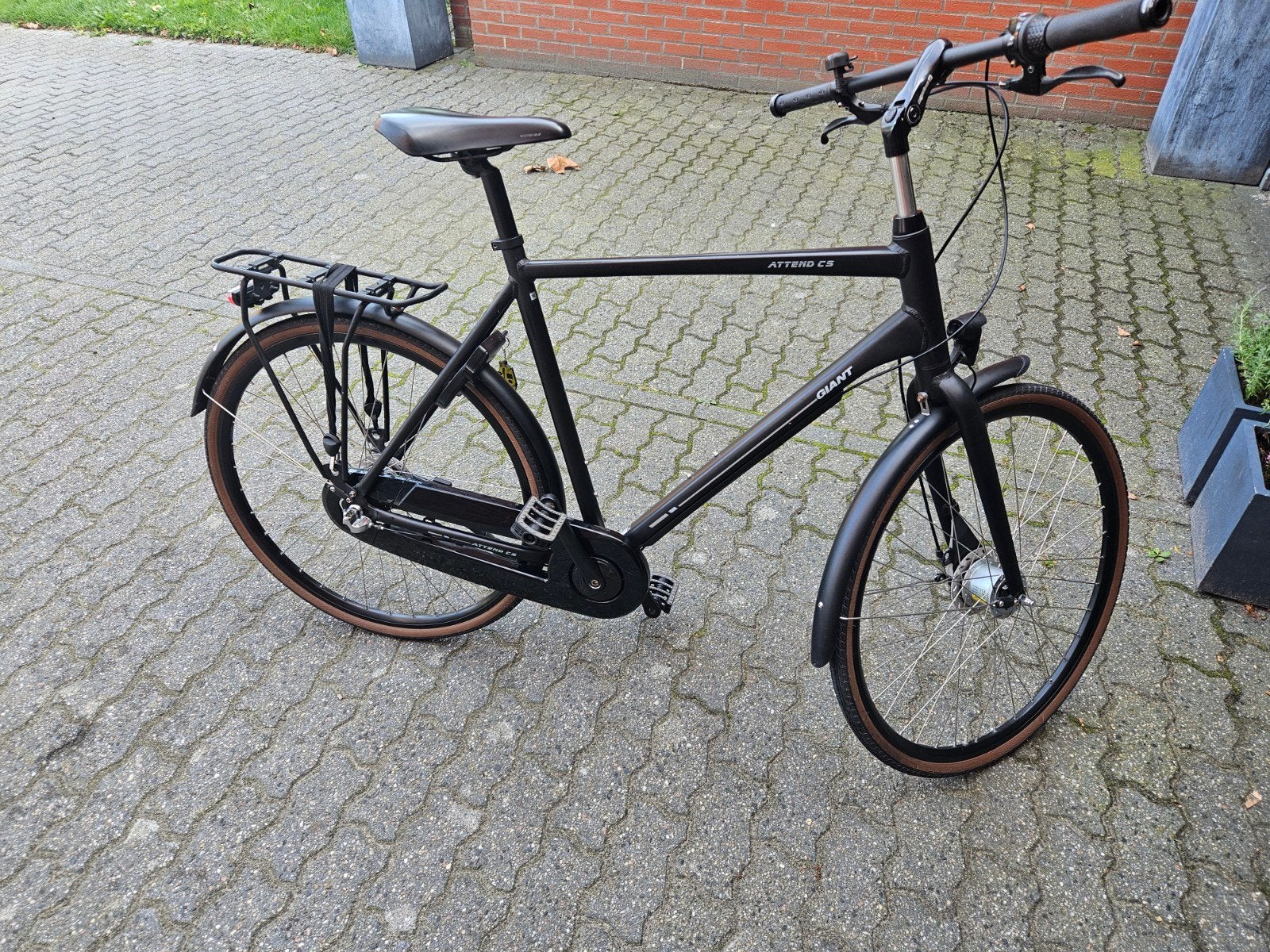 Giant Attend CS 3 herenfiets Xl 2 Goed onderhouden, Velgrem, Versnellingen, Zo goed als nieuw, 61 tot 65 cm