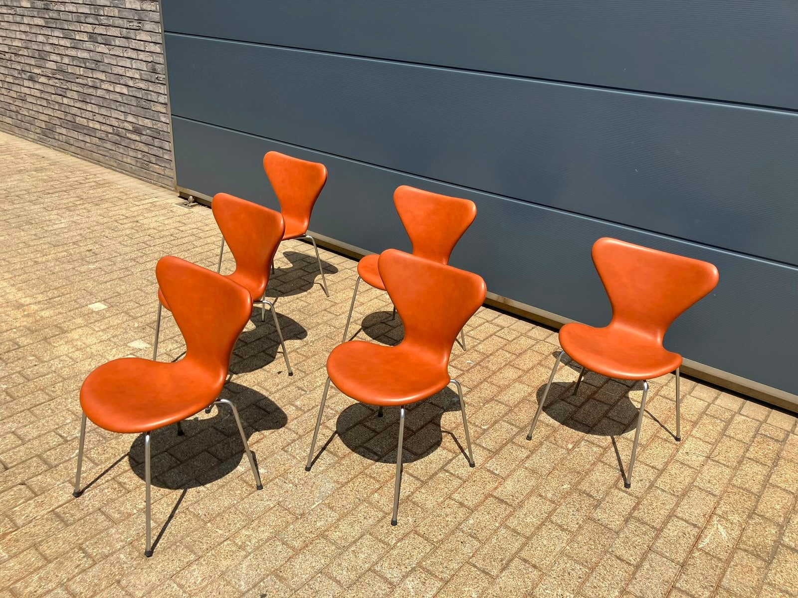 Fritz Hansen Series 7 Vlinderstoelen A. Jacobsen NIEUWSTAAT!, Ophalen of Verzenden, Knoll vitra togo møller sede artifort cassina b&b italia edra